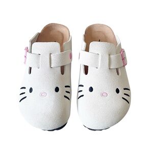 Kira NY Cream Kitty Clogs Sz 6